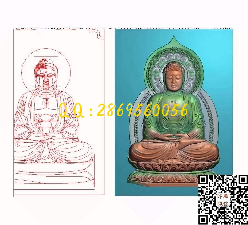 佛祖佛像 40-60-5_佛像弥勒佛挂件佛公精雕图浮雕图